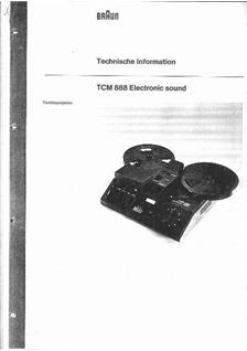 Nizo TCM 888 manual. Camera Instructions.